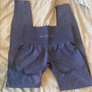 NVGTN indigo contour leggings! Size xs NO FLAWS!